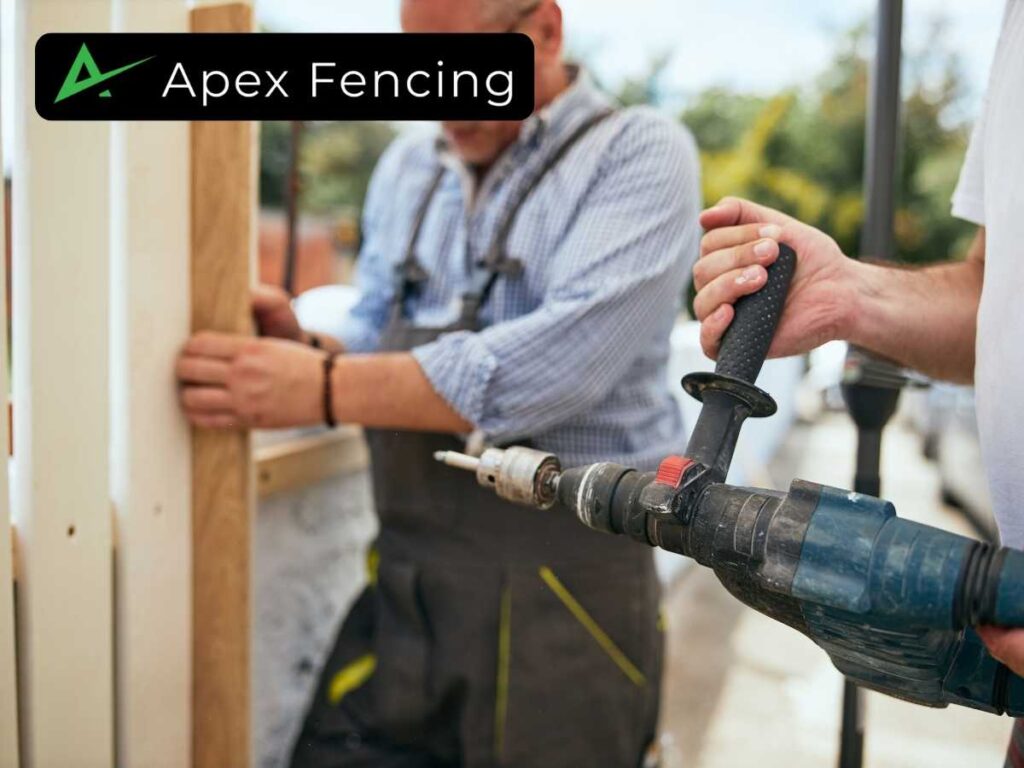 Fence Repair in Alamance Hills Subdivision, Burlington, NC